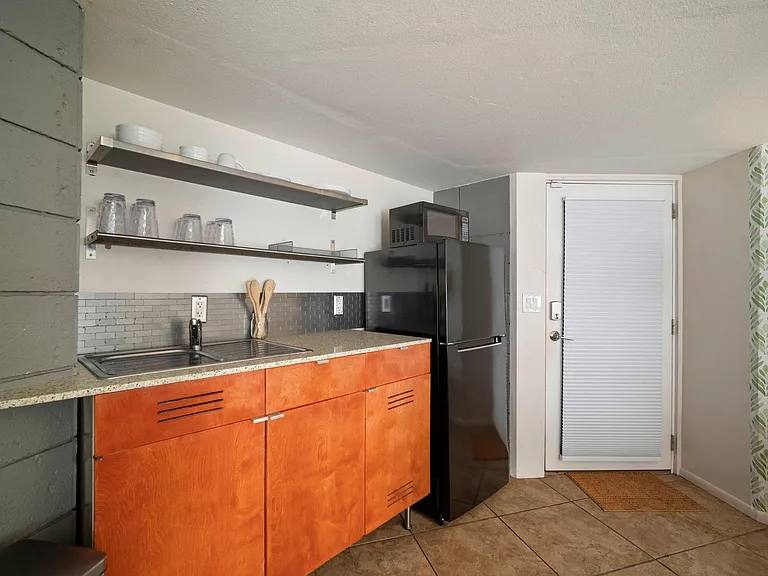 Downstairs kitchenette
