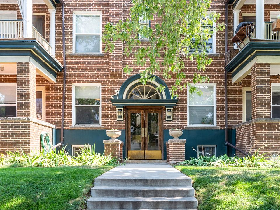 Front entrance facing Columbine St.