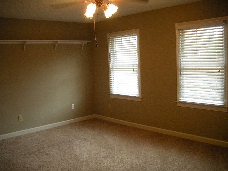 LARGE BEDROOMS.