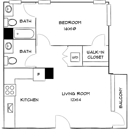 Floor plan Design 1A15