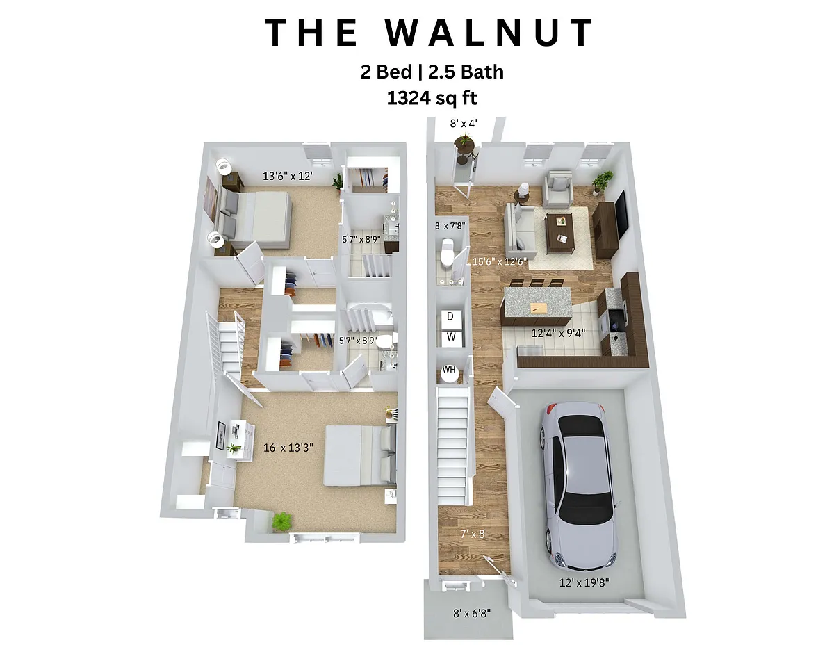 Floor plan The Walnut