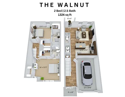Floor plan The Walnut