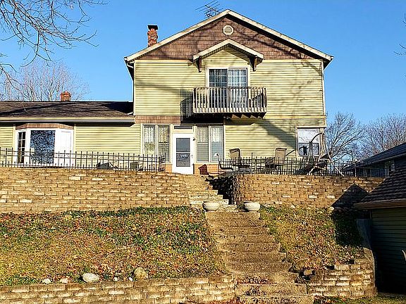 Backside from water