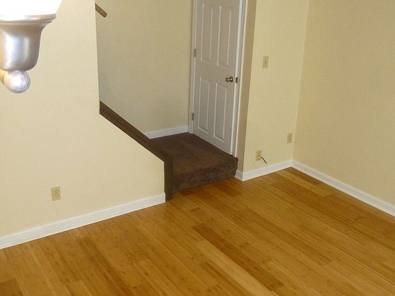 Bamboo living room floor