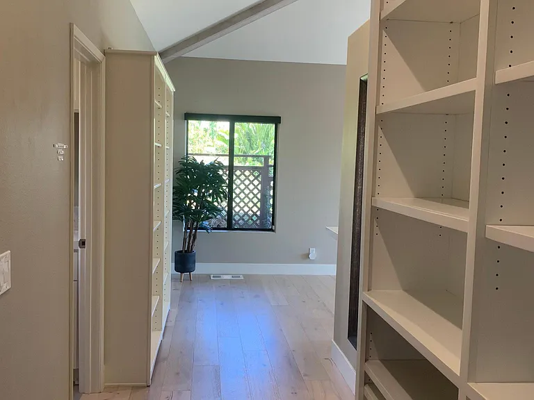 Extensive custom storage.