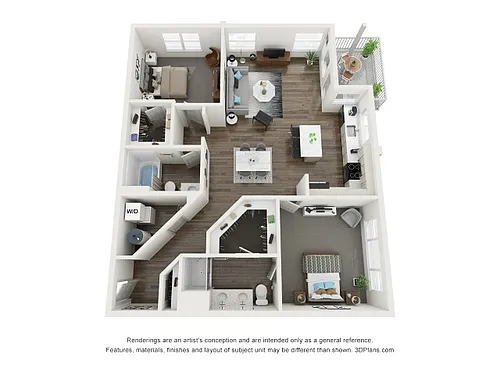 Floor plan 2B2