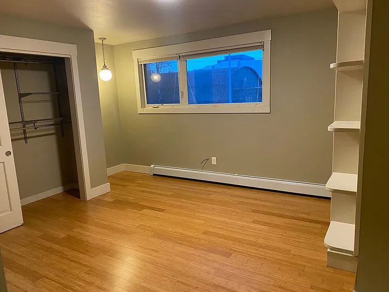 Bedroom #1 w/ nook and built in shelves