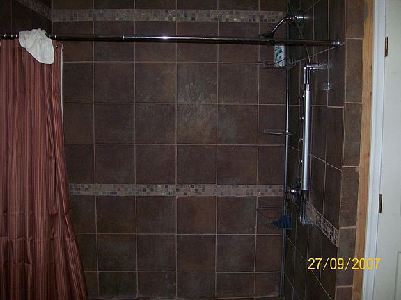 walk in shower