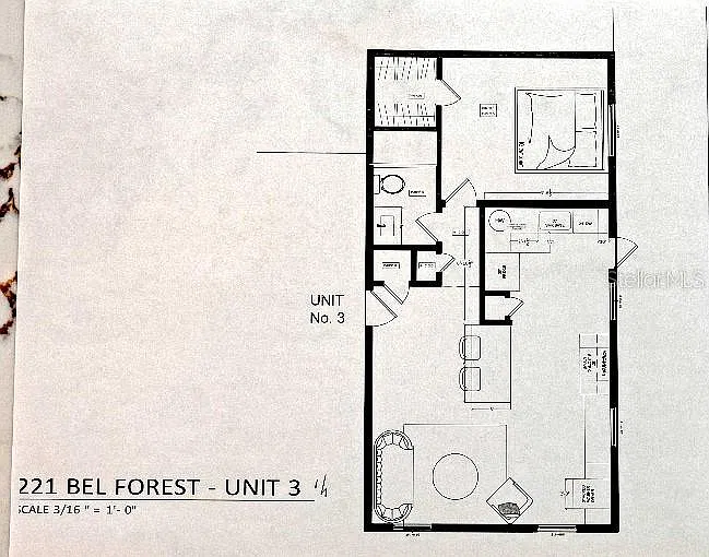 1 bed, 1.0 bath, 735 sqft, $1,750 — Photo 3