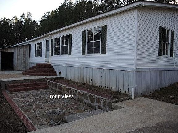 Front view of the home