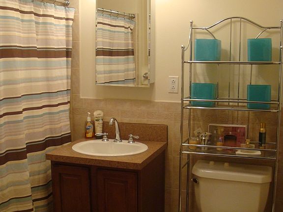 The updated bathroom.