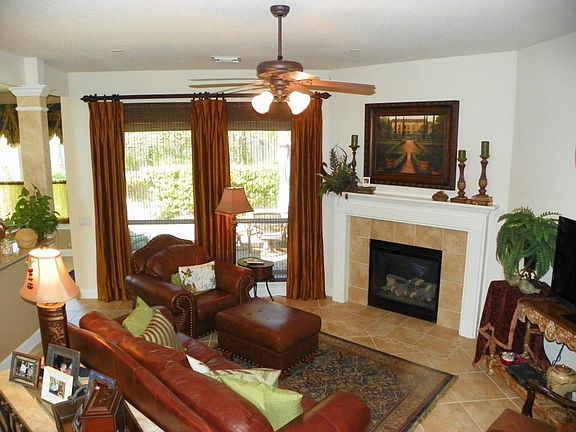 Family room open to kitchen