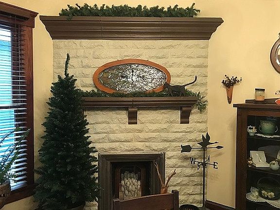 Original fireplace