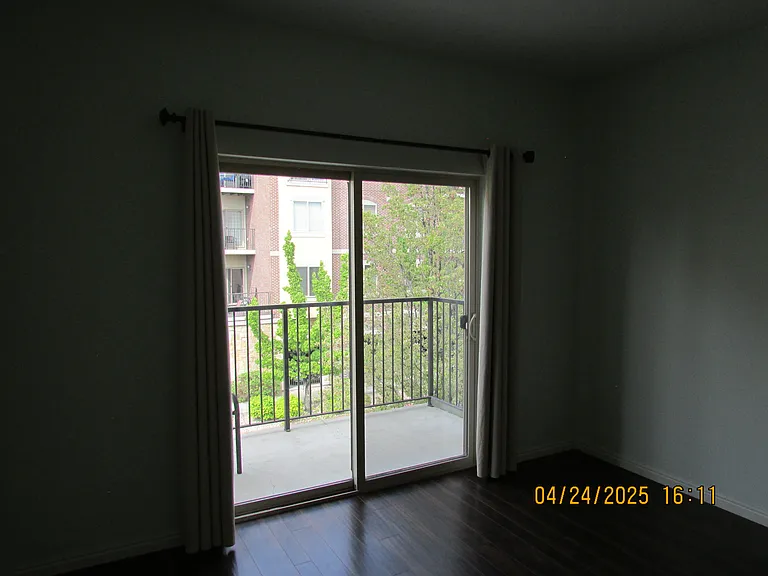 Balcony at master bedroom
