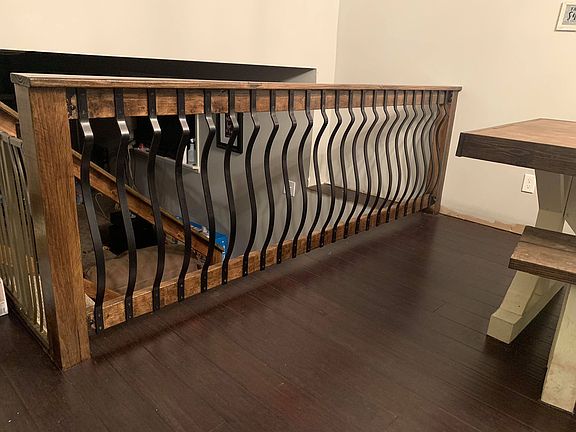 Custom made banisters