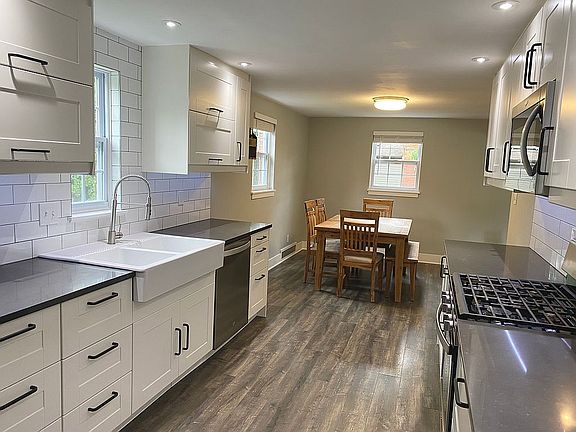 Quartz countertops. 