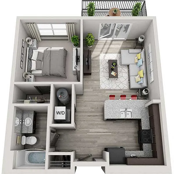 Floor plan 11B