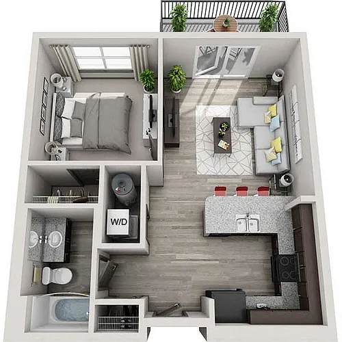 Floor plan 11B