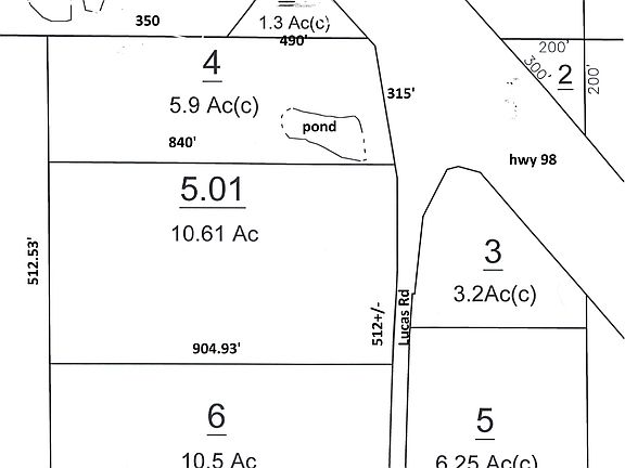 3 parcels #12#4#5.01