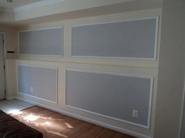 Living and Dining Room Decorator Wall Paneling