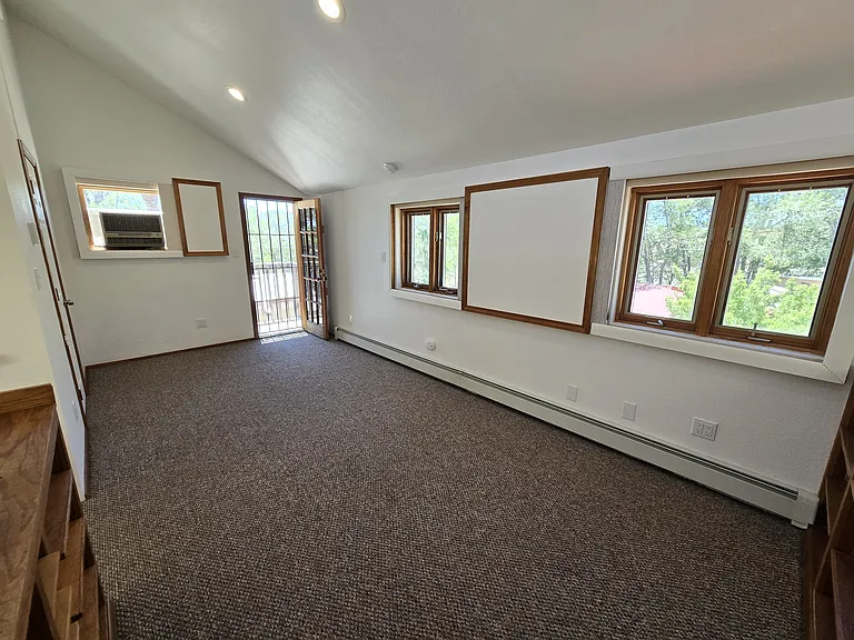 Upstairs loft bedroom area
