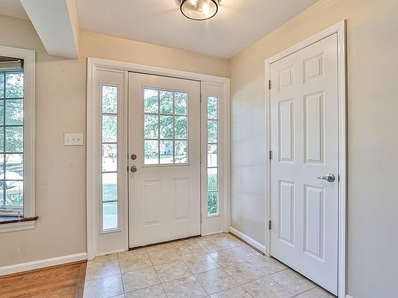 Entry. Half bath door to the right.