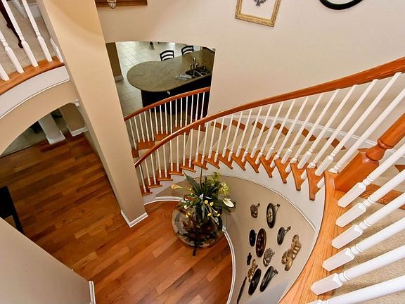 Stunning Curved Staircase