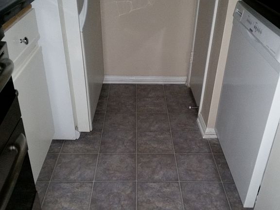 New kitchen floor