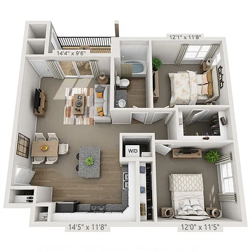 Floor plan Castlewood