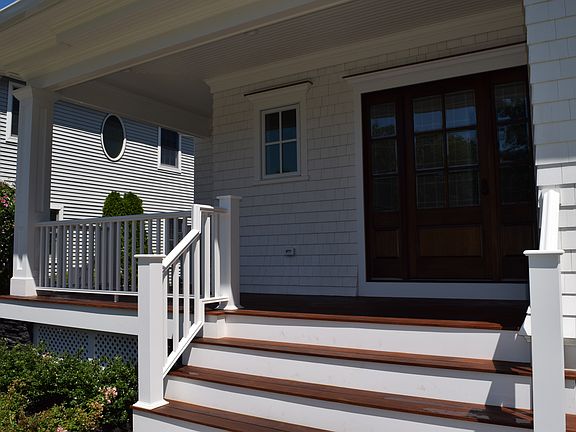 Ipe decking and Azek molding