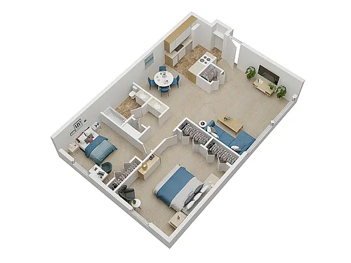 Floor plan Bay City