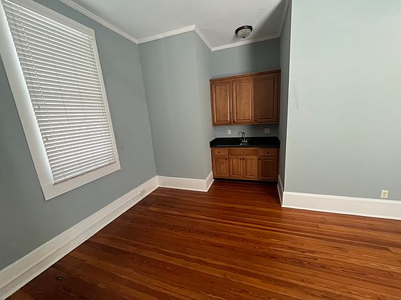 Wet bar in living room