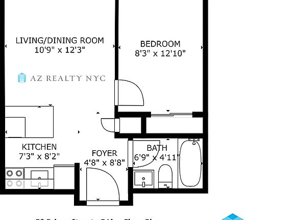 2nd image of 50 Prince St APT 6E