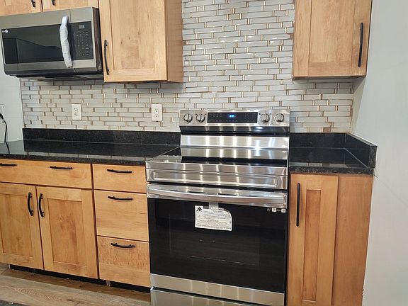 Open Kitchen with brand new appliances