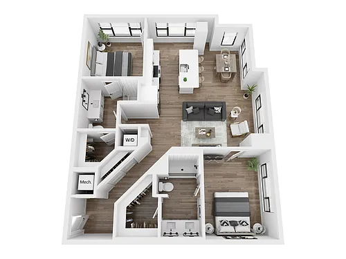 Floor plan Podium - E2