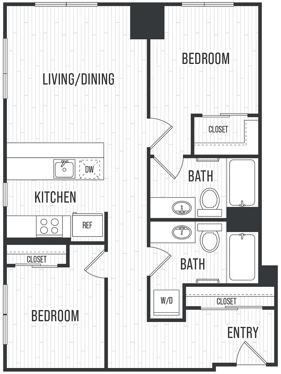 Floor plan 2C
