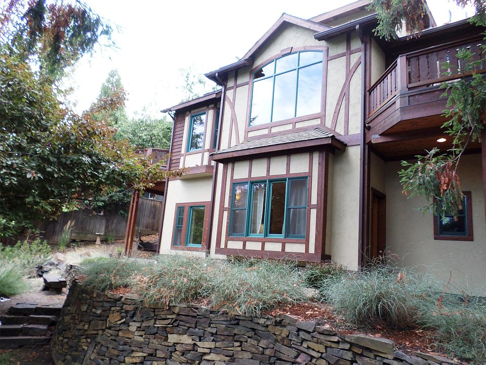 View of the back of the home. Resident's unit is the lower s