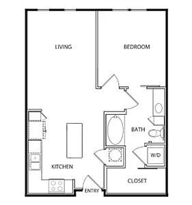Floor plan A3 Live Work
