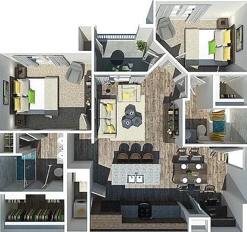 Smart Living on Cullen Apartment Homes — Photo 9