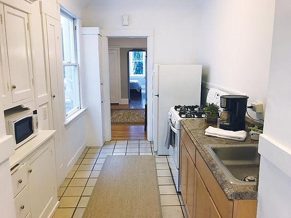 Galley style kitchen