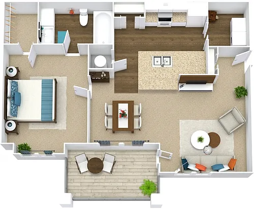 Floor plan The Mirage