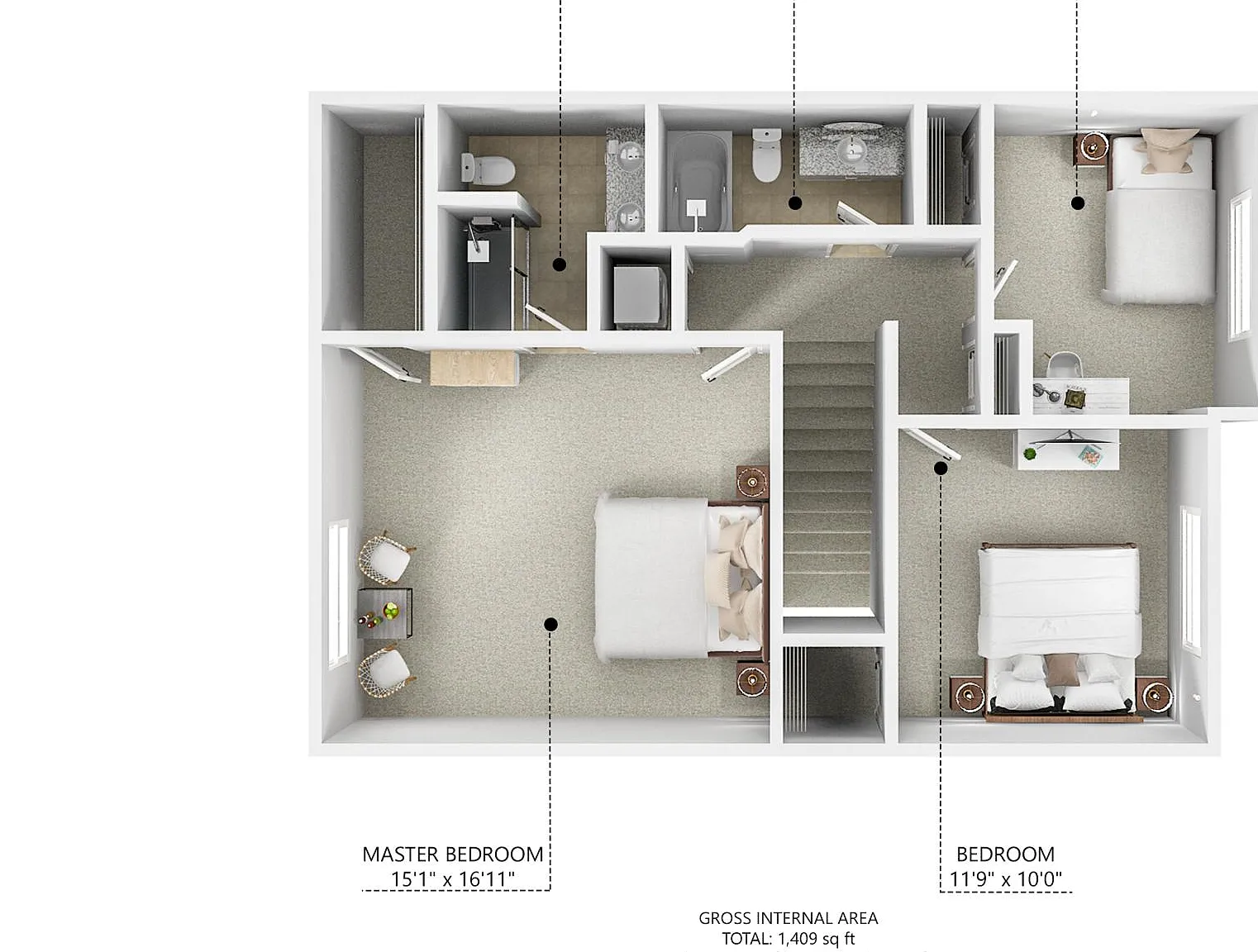 The Townhomes at Northwest Pointe — Photo 2