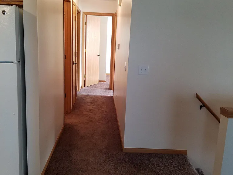 Same hallway from Living room