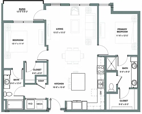 Floor plan Timber