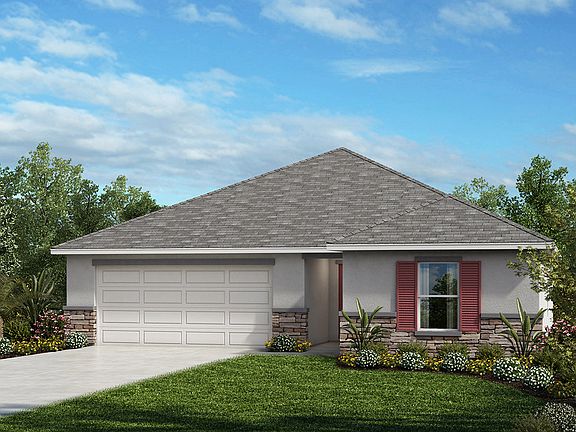Exterior A with optional stone