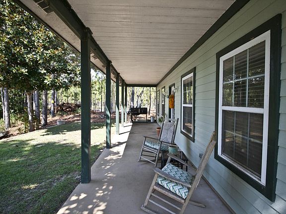 Porch with lake views