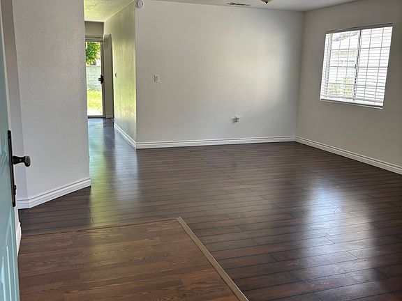 Entry way into living room.
