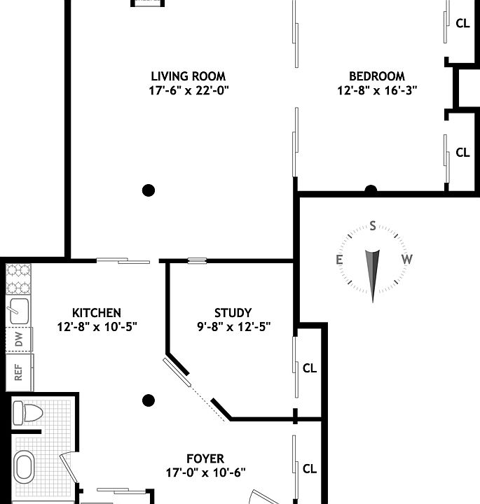 1st image of 121 W 17th St APT 5D