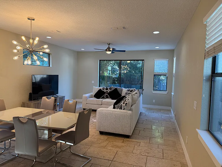 Family Room & Dining Area