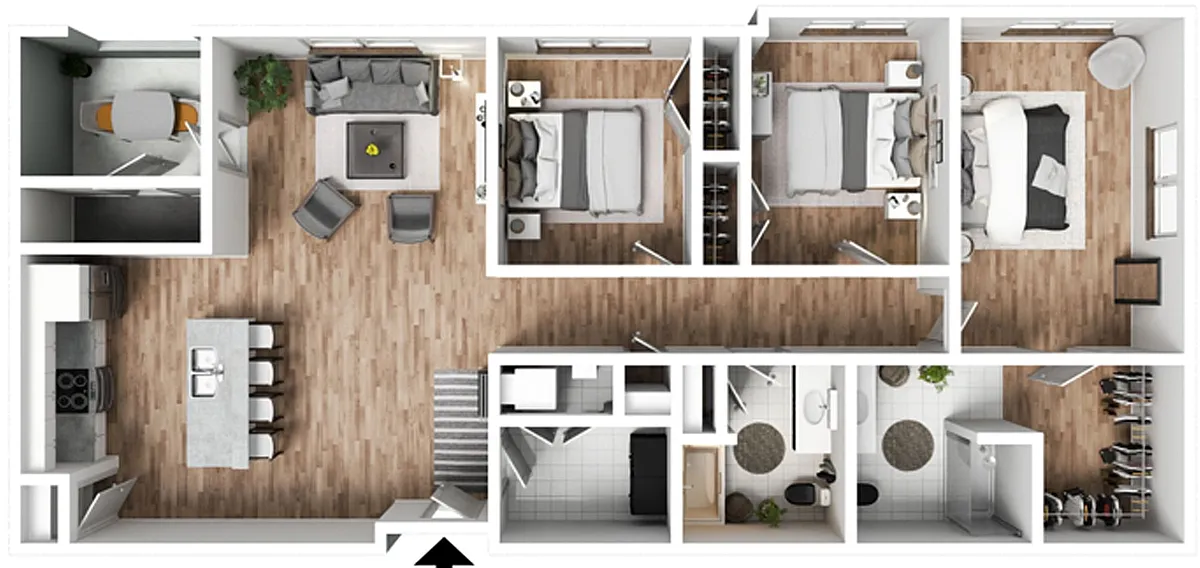 Floor plan Pearly